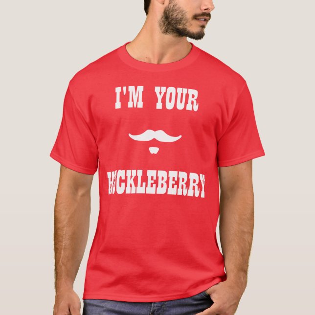 Ich bin Ihre Heidelbeere Doc Holliday T-Shirt (Vorderseite)