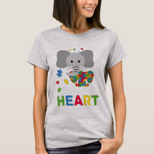 Ich bin ihre Stimme, er ist meine Herz Autismus Ma T-Shirt