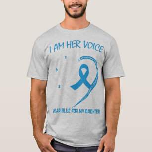 Ich bin ihre Stimme, sie ist mein Herz Autismus Be T-Shirt