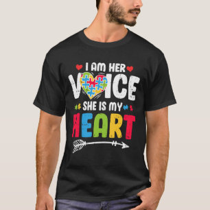 Ich bin ihre Stimme, sie ist mein Herz, Puzzleteil T-Shirt