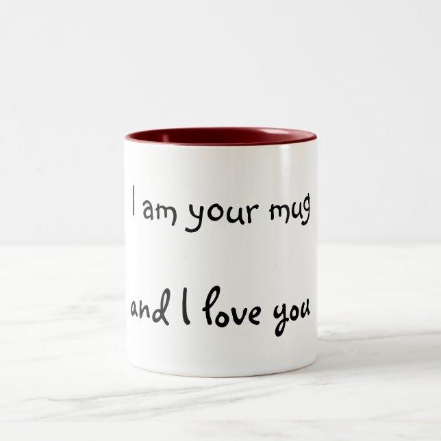 Ich bin Ihre Tasse und i-Liebe Sie (Mittel)