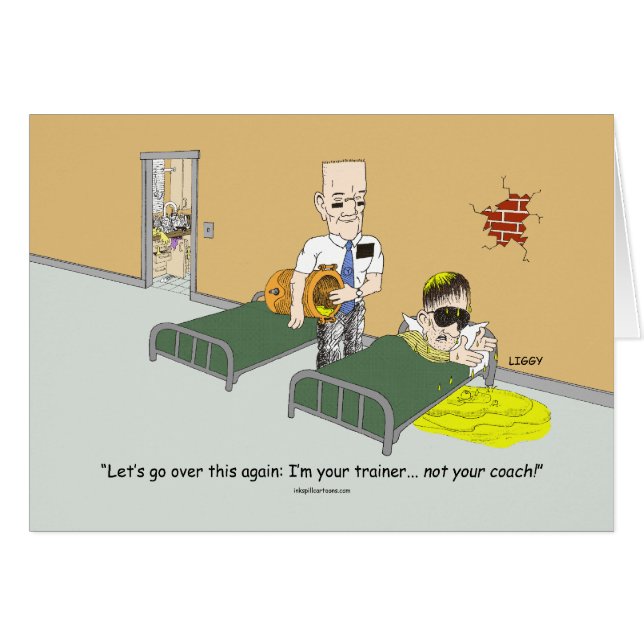 Ich bin Ihre Trainer-Karte (Vorderseite (Horizontal))