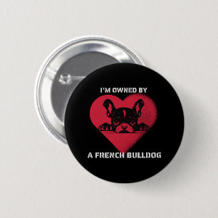 Ich bin im Besitz einer Französischen Bulldogge Button