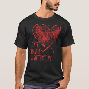 Ich bin im Grunde ein Detektivkriminalität T-Shirt