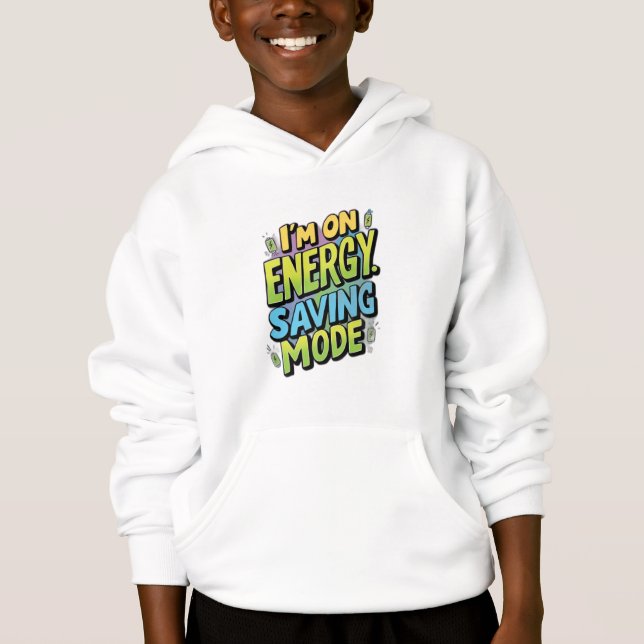 Ich bin im Rett-Modus Hoodie (Vorderseite)