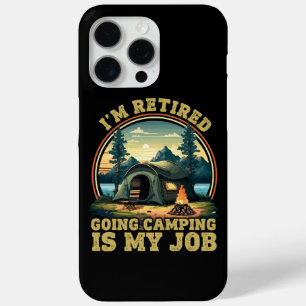 Ich bin im Ruhestand und gehe campen Case-Mate iPhone Hülle