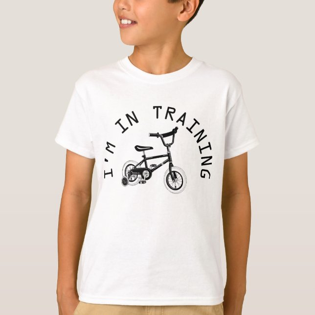 Ich bin im Training T-Shirt (Vorderseite)