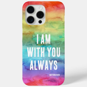 Ich bin immer bei dir, Rainbow Phone Case