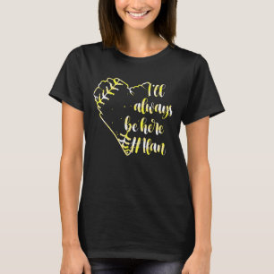 Ich bin immer hier 1 Lüfter Buffalo Karierte Softb T-Shirt