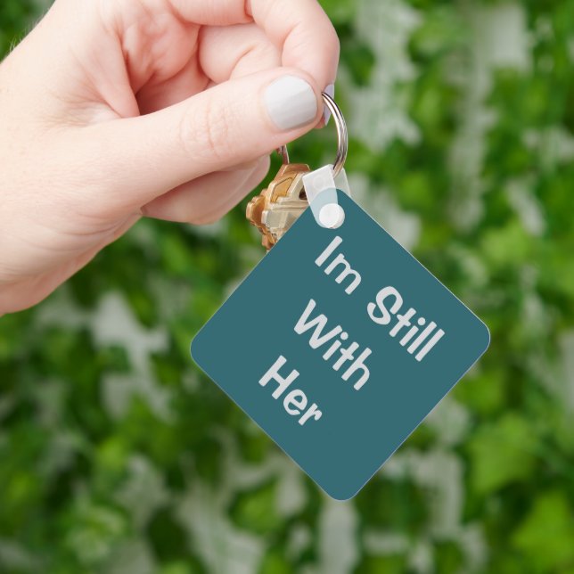 Ich bin immer noch bei ihr schlüsselanhänger (Hand)