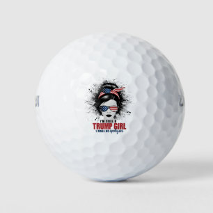 Ich bin immer noch ein Trump-Mädchen, das ich mich Golfball
