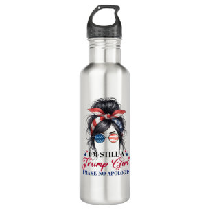 Ich bin immer noch ein Trump-Mädchen, das ich nich Edelstahlflasche