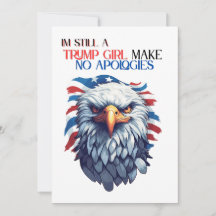 Ich bin immer noch ein Trump-Mädchen, das keine En
