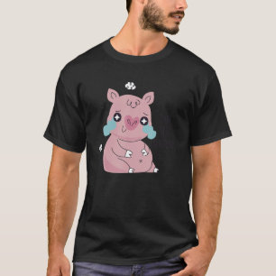 Ich bin immer noch wunderschön Niedliches Schweine T-Shirt