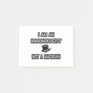 Ich bin Immunologe ... Nicht ein Magier Post-it Klebezettel