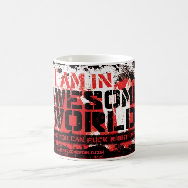 Ich bin in der fantastischen WeltTasse Kaffeetasse (Mittel)