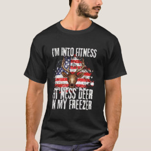 Ich bin in der Fitness, die ich in meinem Freezer  T-Shirt