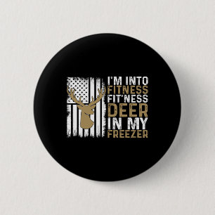 Ich bin in der Fitness Fitness Hirsch in meinem Ge Button