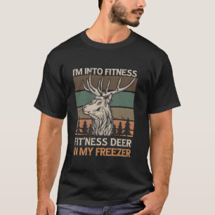 Ich bin in der Fitness und fühle mich wohl in mein T-Shirt