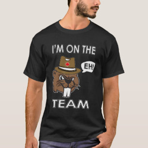 Ich bin in der kanadischen Sprache des EH-Teams T-Shirt