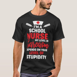 Ich bin in der Schule Krankenpflege mein Niveau vo T-Shirt