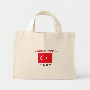 Ich bin in der TÜRKEI verehrt Mini Stoffbeutel
