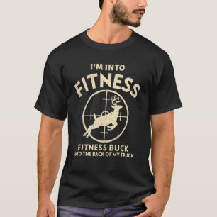 Ich bin in die Fitness dieses Buchs auf der Rückse T-Shirt