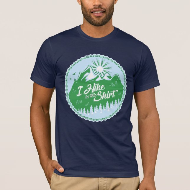 Ich bin in diesem Shirt gewandert (Vorderseite)