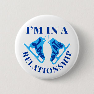 Ich bin in einer Liebe Skate Relationship Abbildun Button