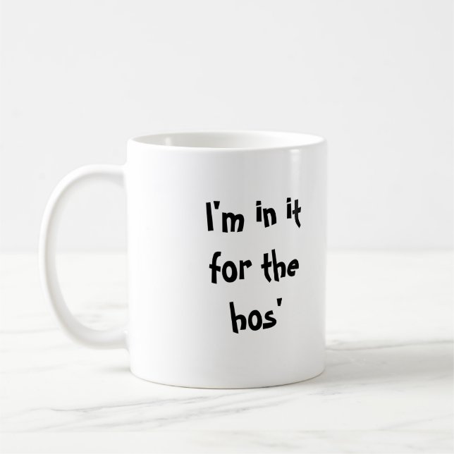 Ich bin in es für die hos kaffeetasse (Links)