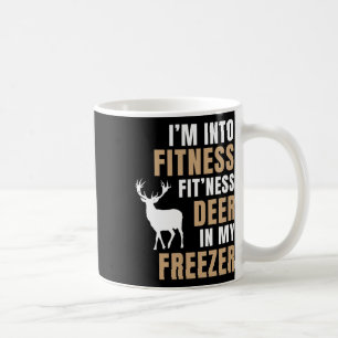 Ich bin in Fitness Deer Freezer Funny Deer Jagd H Kaffeetasse