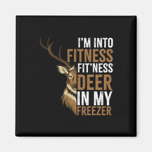 Ich bin in Fitness Fitness Hirsch in meinem Freeze Magnet