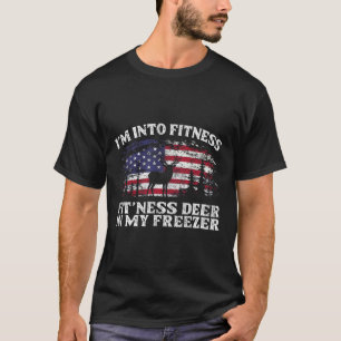 Ich bin in Fitness Fitness Hirsch in meinem Freeze T-Shirt