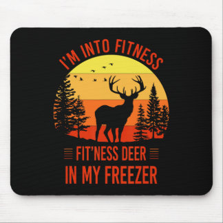 Ich bin in Fitness. Fitness Hirsche in meinem Free Mousepad