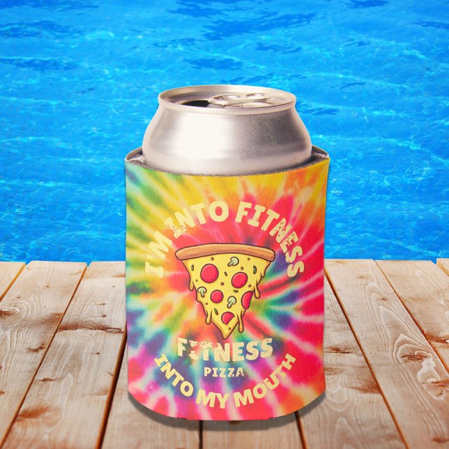 Ich bin in Fitness Fit'ness Pizza in meinem Mund Dosenkühler (Von Creator hochgeladen)