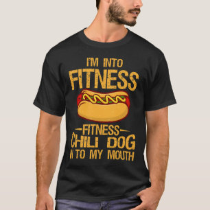 Ich bin in Fitness Gym Workouts Vintager Chili Hun T-Shirt