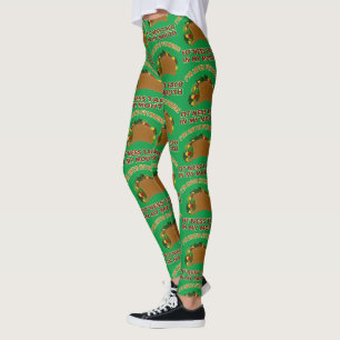 Ich bin in Fitness-Tacos in meinem Mund Leggings