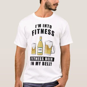 Ich bin in Form, Fitness Bier in meinem Bauch - Lu T-Shirt