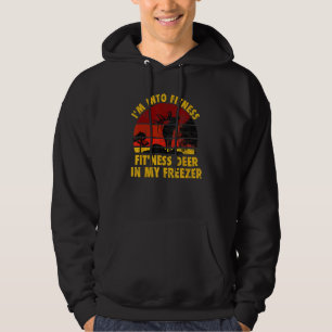 Ich bin in Form Fitness Reh In Meinem Gefrierschra Hoodie