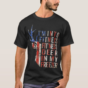 Ich bin in Form Fitnesshirsch In Meinem Gefriersch T-Shirt