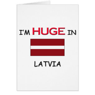 Ich bin in LETTLAND ENORM