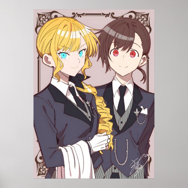 Ich bin in Liebe mit dem Elend | Rae and Claire Poster (Vorne)