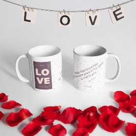 Ich bin in Liebe mit dir Kaffeetasse