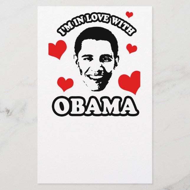 Ich bin in Liebe mit Obama (Vorderseite)