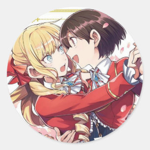 Ich bin in Liebe mit The Villainess   WataOshi Runder Aufkleber