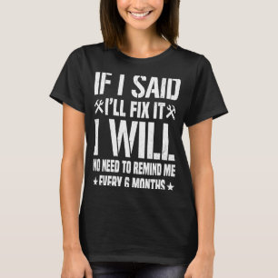 Ich bin in meinem Büro Automobil Mechanik T-Shirt