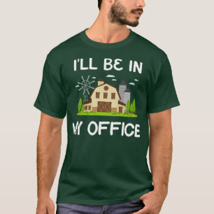 Ich bin in meinem Büro T-Shirt
