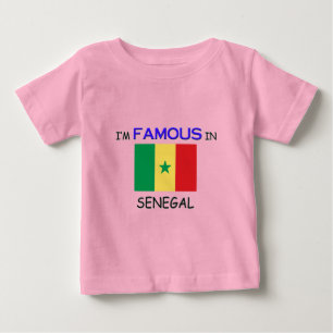 Ich bin in SENEGAL berühmt Baby T-shirt