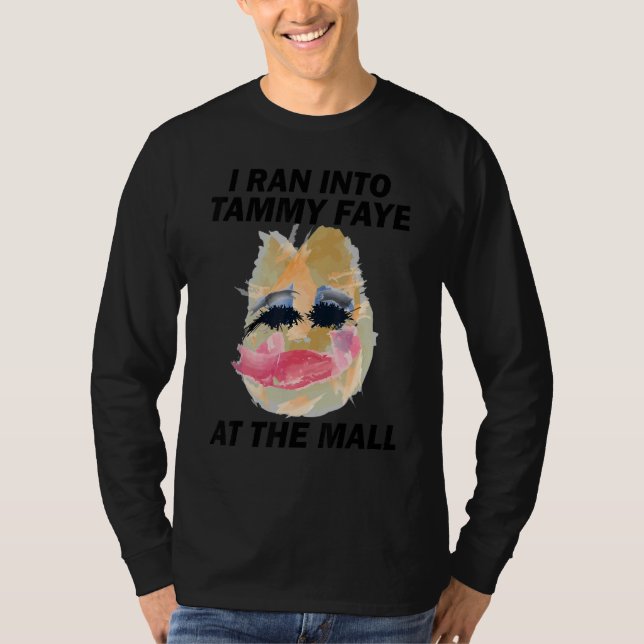 Ich bin in Tammy Faye Bakker im 80er Vinta gereist T-Shirt (Vorderseite)