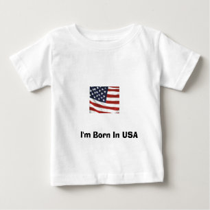 Ich bin in USA geboren Baby T-shirt